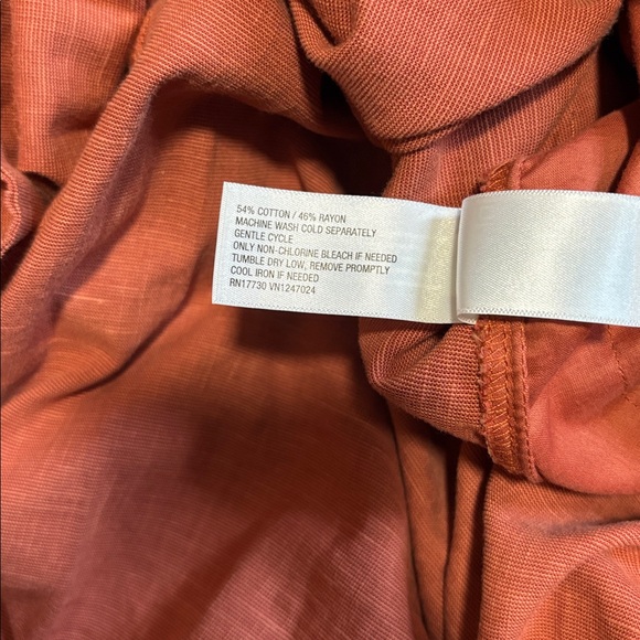 Rust Drawstring Skirt - Picture 5 of 5